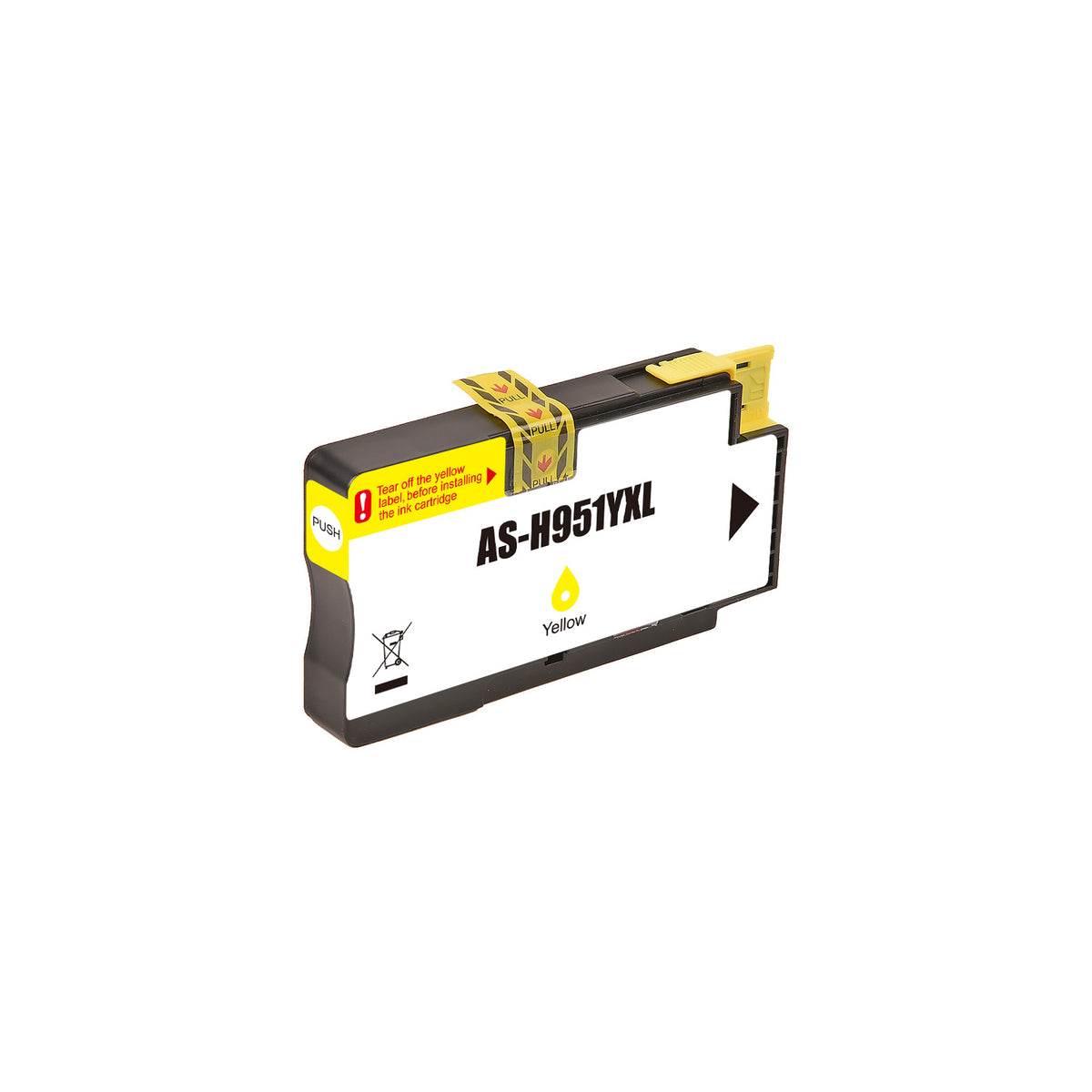 Compatible HP 951XL Yellow Ink Cartridge - AS-H951YXL