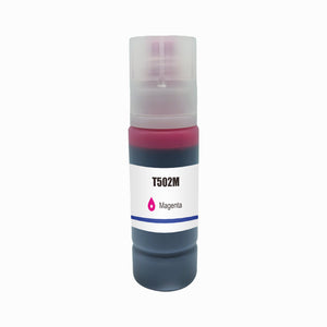 Compatible Epson T502 EcoTank Magenta Ink Bottle - AS-T502M