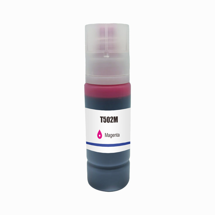 Compatible Epson T502 EcoTank Magenta Ink Bottle - AS-T502M
