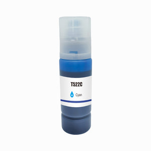 Compatible Epson T522 EcoTank Cyan Ink Bottle - AS-T522C