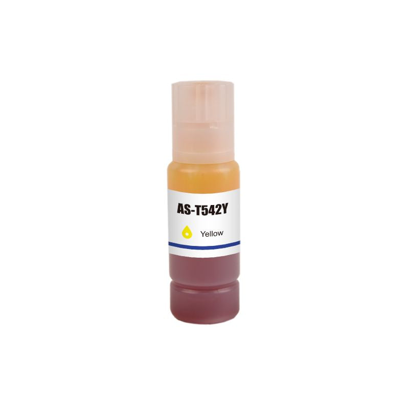 Compatible Epson T542 EcoTank Yellow Ink Bottle - AS-T542Y