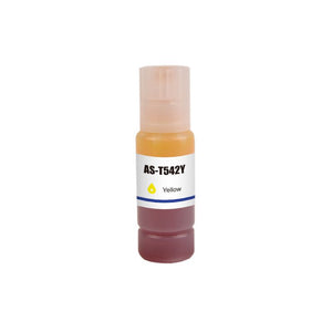 Compatible Epson T542 EcoTank Yellow Ink Bottle - AS-T542Y