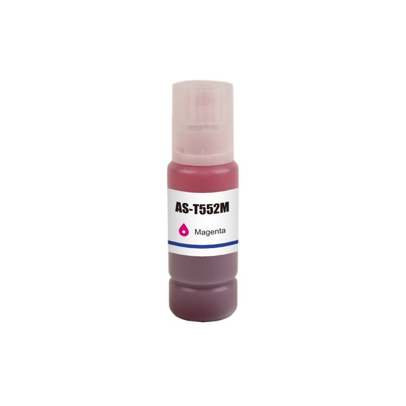Compatible Epson T552 EcoTank Magenta Ink Bottle - AS-T552M
