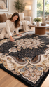OS 11 Persian-Style Non-Slip Area Rug The Carpet Maker