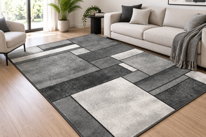 OS 15 Modern Non-Slip Polyester Area Rug The Carpet Maker
