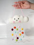 Handmade Cloud Crochet Toy | Cute Rainbow Hanging Plush Charm - Super Outlets