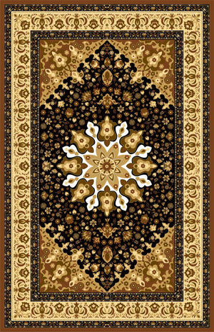 OS 05 Persian Style Premium Quality Anti slip Floor Rug - Super Outlets - Super Outlets