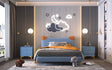 CK13 Blue Cute  Bed bedroom set