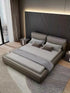 220 New modern style Napa leather 5 Pieces bedroom set