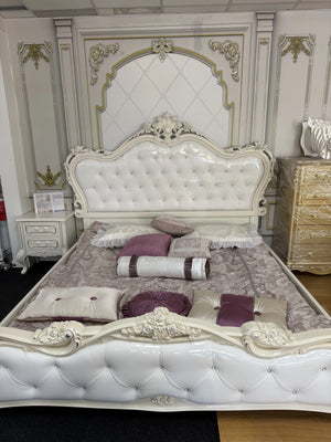 X03 European style Super king 7 Pieces Bedroom Set Heyday furniture