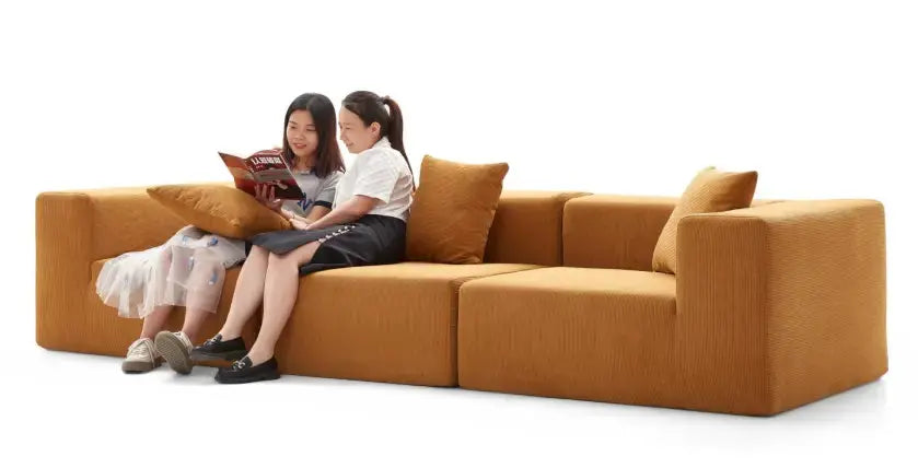 T006 Modern Three Seater Compressed Sofa Heyday furniture