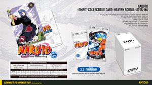 Naruto Collectible Cards – Heaven Scroll | 8 Cards per Pack | NZ Stock Super Outlets