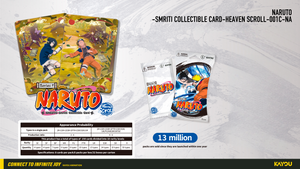 Naruto Collectible Cards – Heaven Scroll | 8 Cards per Pack | NZ Stock Super Outlets