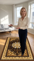 OS 05 Persian-Style Non-Slip Area Rug The Carpet Maker