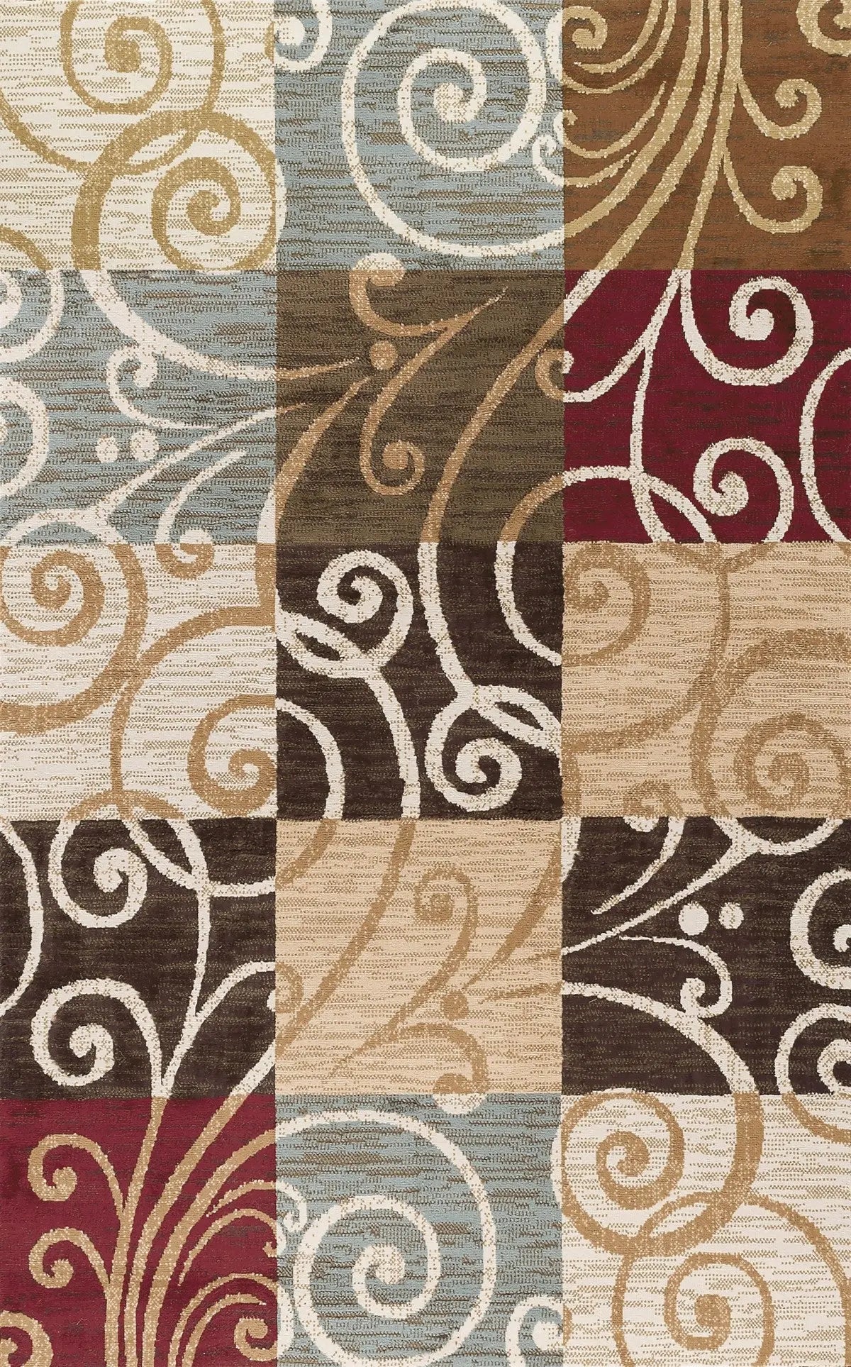 MO 02 Luxury Faux Cashmere Floor Rug – Ultra Soft, Thick & Non-Slip - Super Outlets