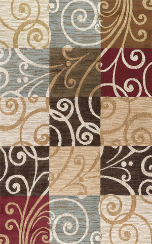 MO 02 Luxury Faux Cashmere Floor Rug – Ultra Soft, Thick & Non-Slip - Super Outlets
