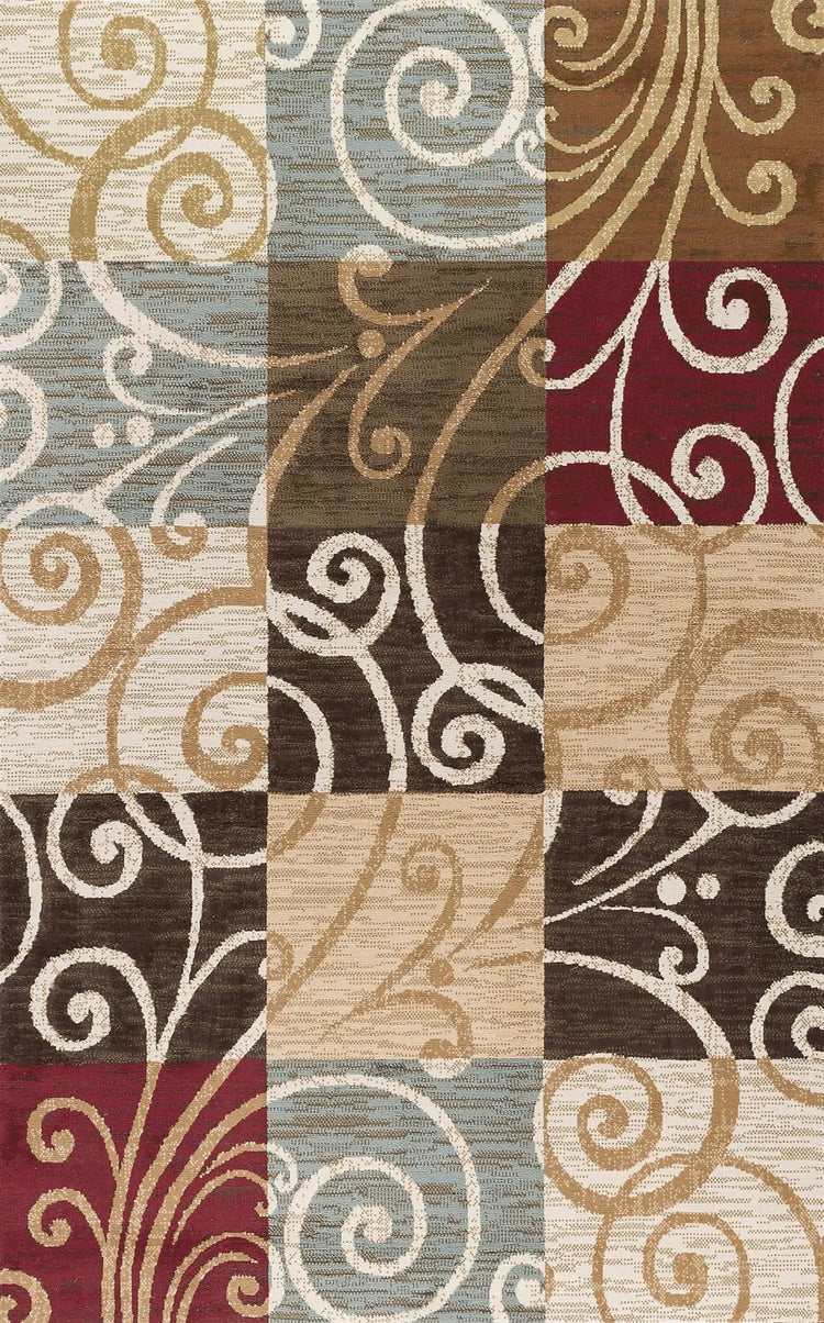 MO 02 Luxury Faux Cashmere Floor Rug – Ultra Soft, Thick & Non-Slip - Super Outlets