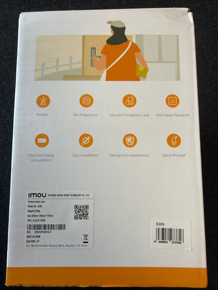 IMOU K2 Smart Lock - 5-in-1 Entry Super Outlets