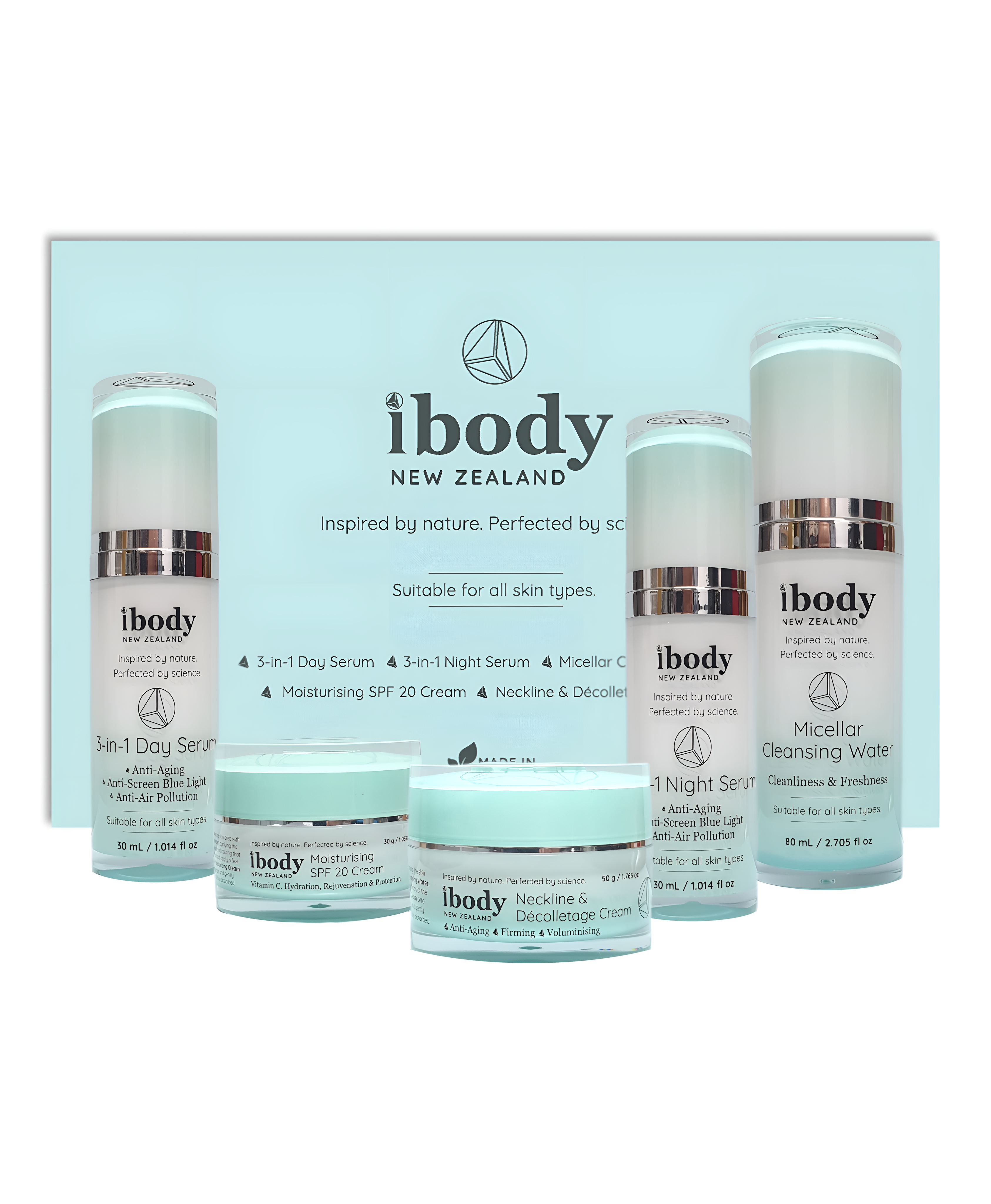 iBody Set of 5 Products – Gift Box ibody
