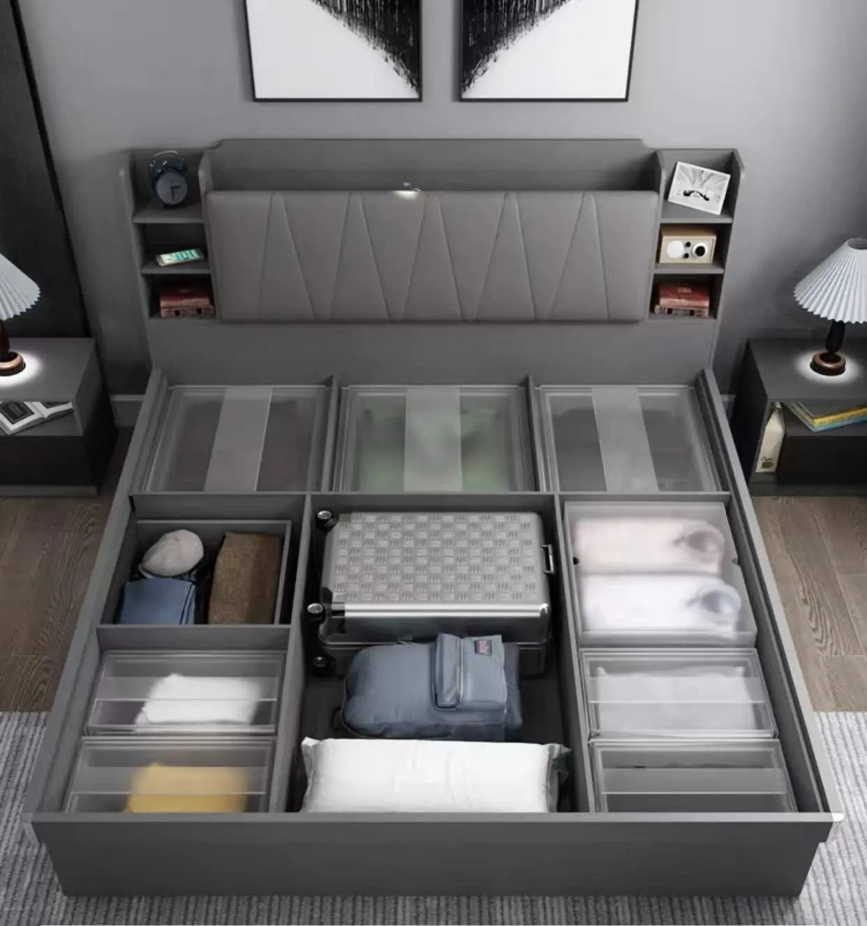 XDK9001 Storage Bedroom Set - Super Outlets