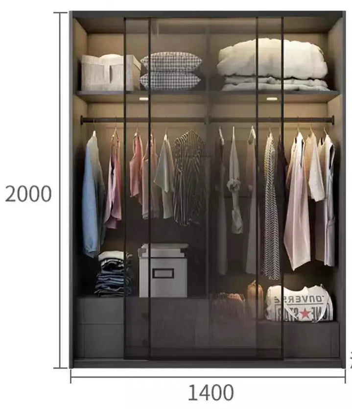 9001 Modern Wardrobe - Super Outlets