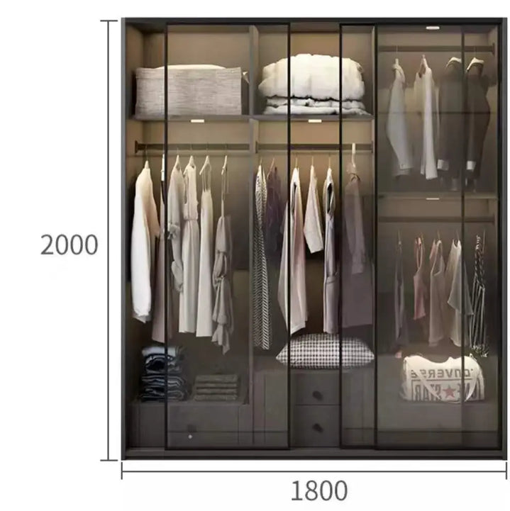 9001 Modern Wardrobe - Super Outlets