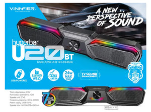 Vinnfier Hyperbar U20 Bluetooth USB Powered Soundbar Vinnfier