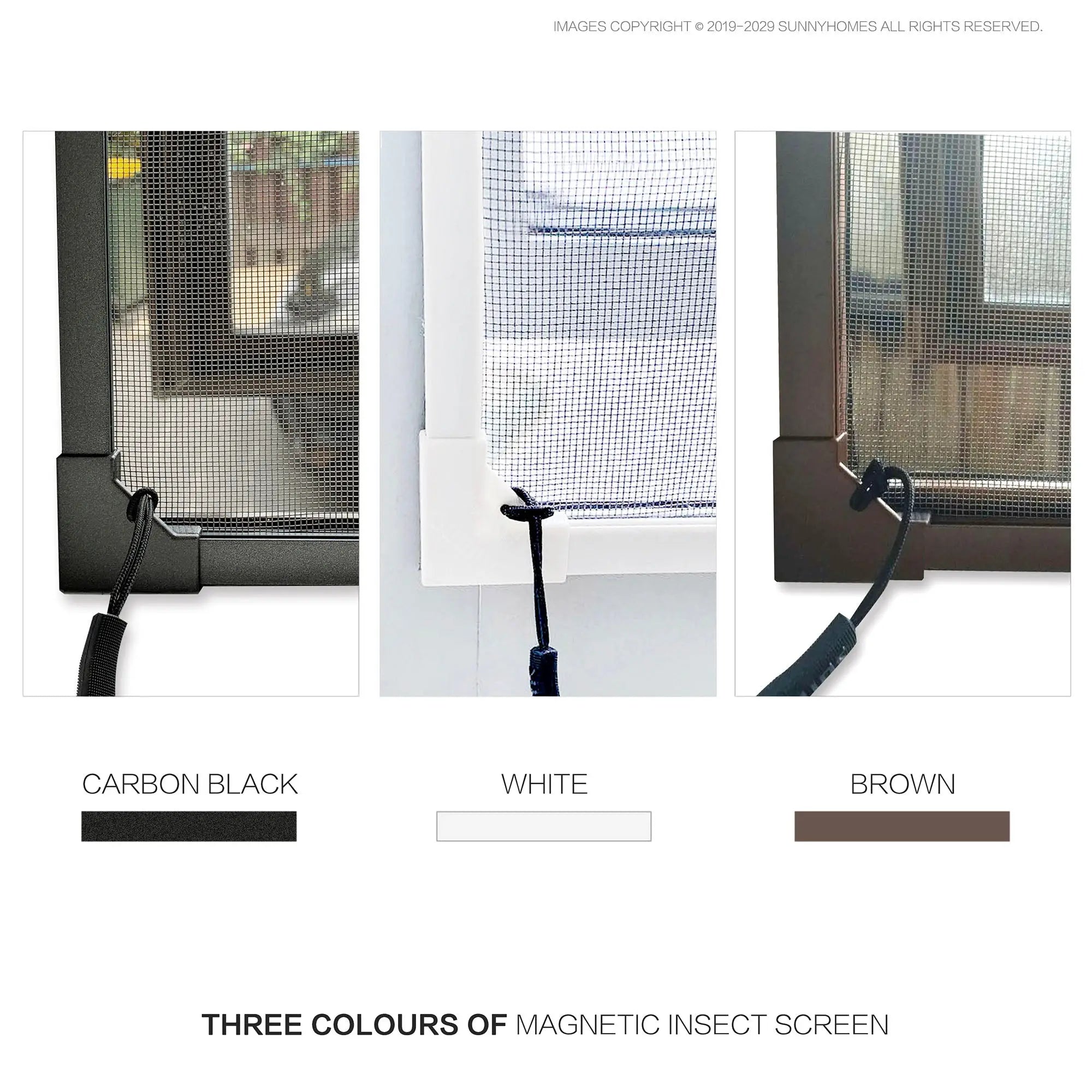 Magnetic Insect Screen For Windows