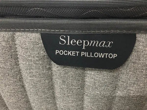 SleepMax Pocket Spring Pillowtop Mattress Queen SleepMax