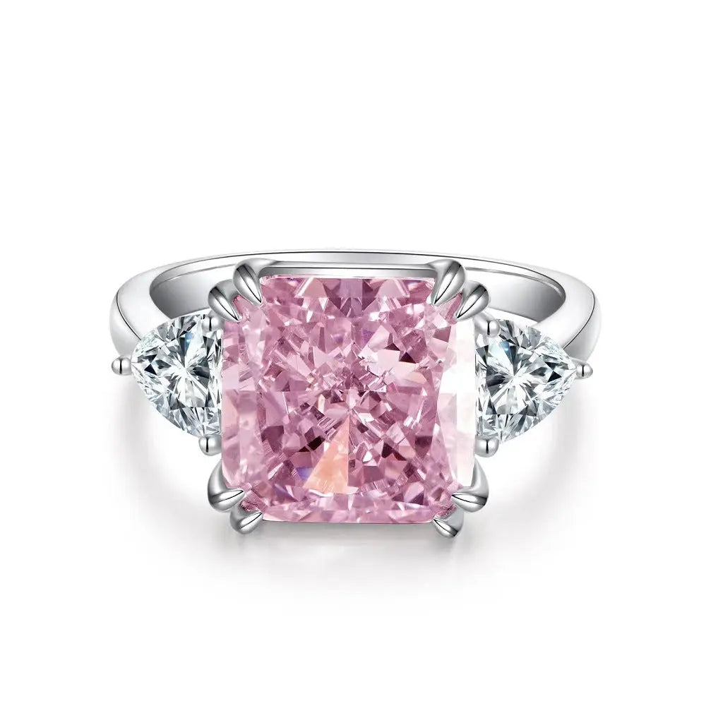 4.5 carat Sweet Serenade Lab-Created Pink Dimond Ring Yorkerla Jewellery