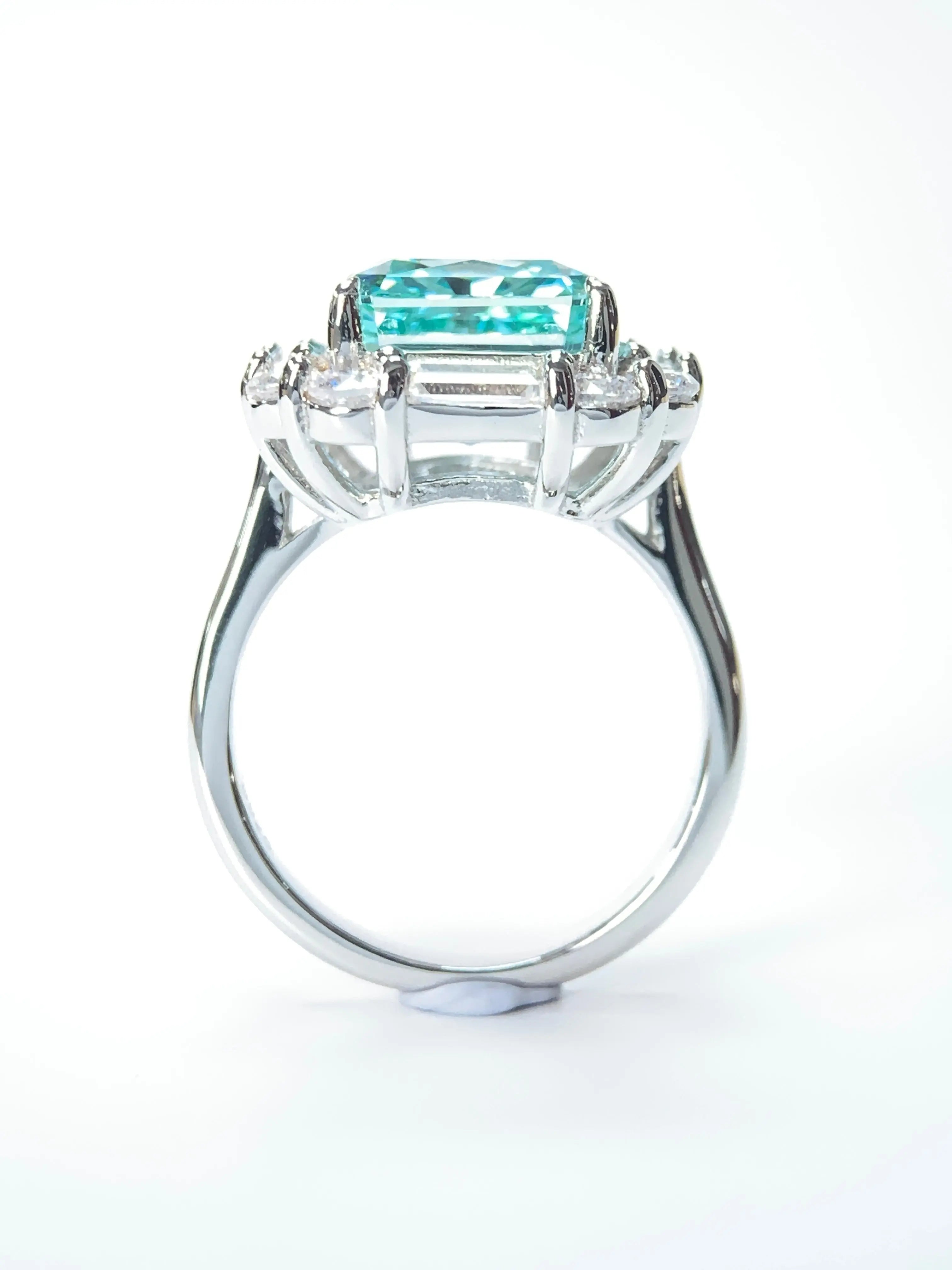 7-carat Radiant Sparkle Lab-Created Diamond Ring Yorkerla Jewellery