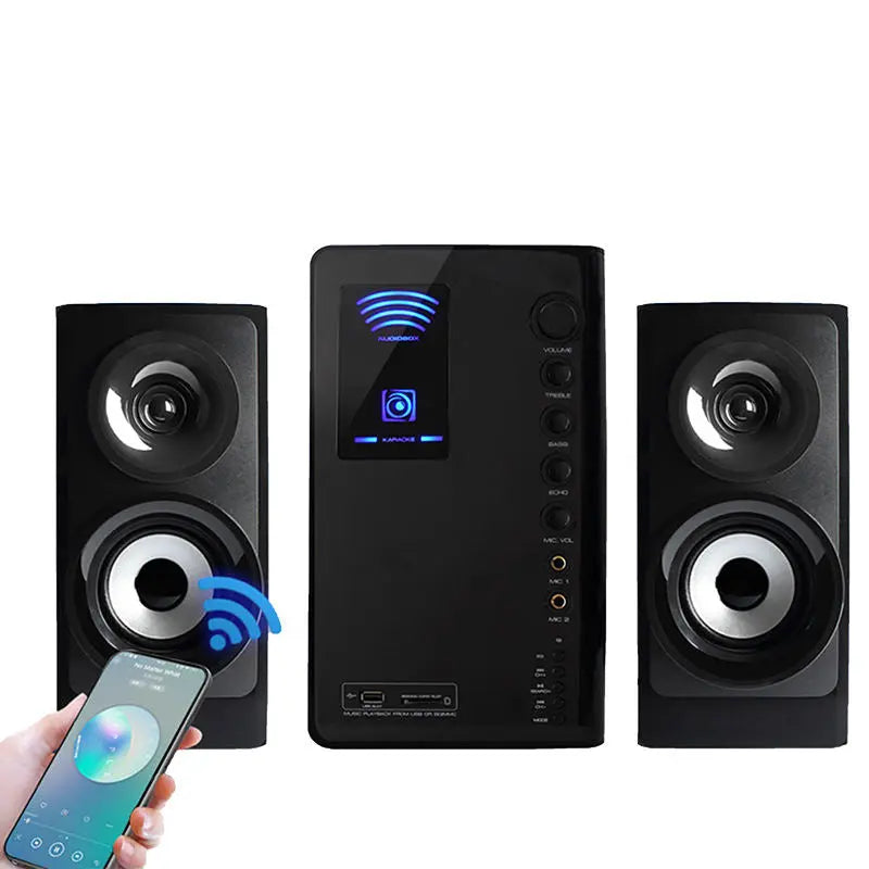 AudioBox K800 BTMI Bluetooth Multimedia Speaker With Wireless Remote Control AudioBox