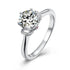 1 Carat Starry Bouquet 925 Silver Moissanite Stone Ring