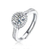 2 Carat Deluxe 925 Silver Moissanite Stone Ring