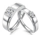 1 Carat You Are My Life Men's Ring Lab Diamond & 925 Silver