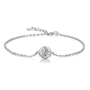 1 Carat Bubble Bracelet with Lab Diamond & 925 Silver Yorkerla Jewellery