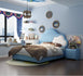 B60 Kids Sky Blue Cloud bedroom set - Super Outlets