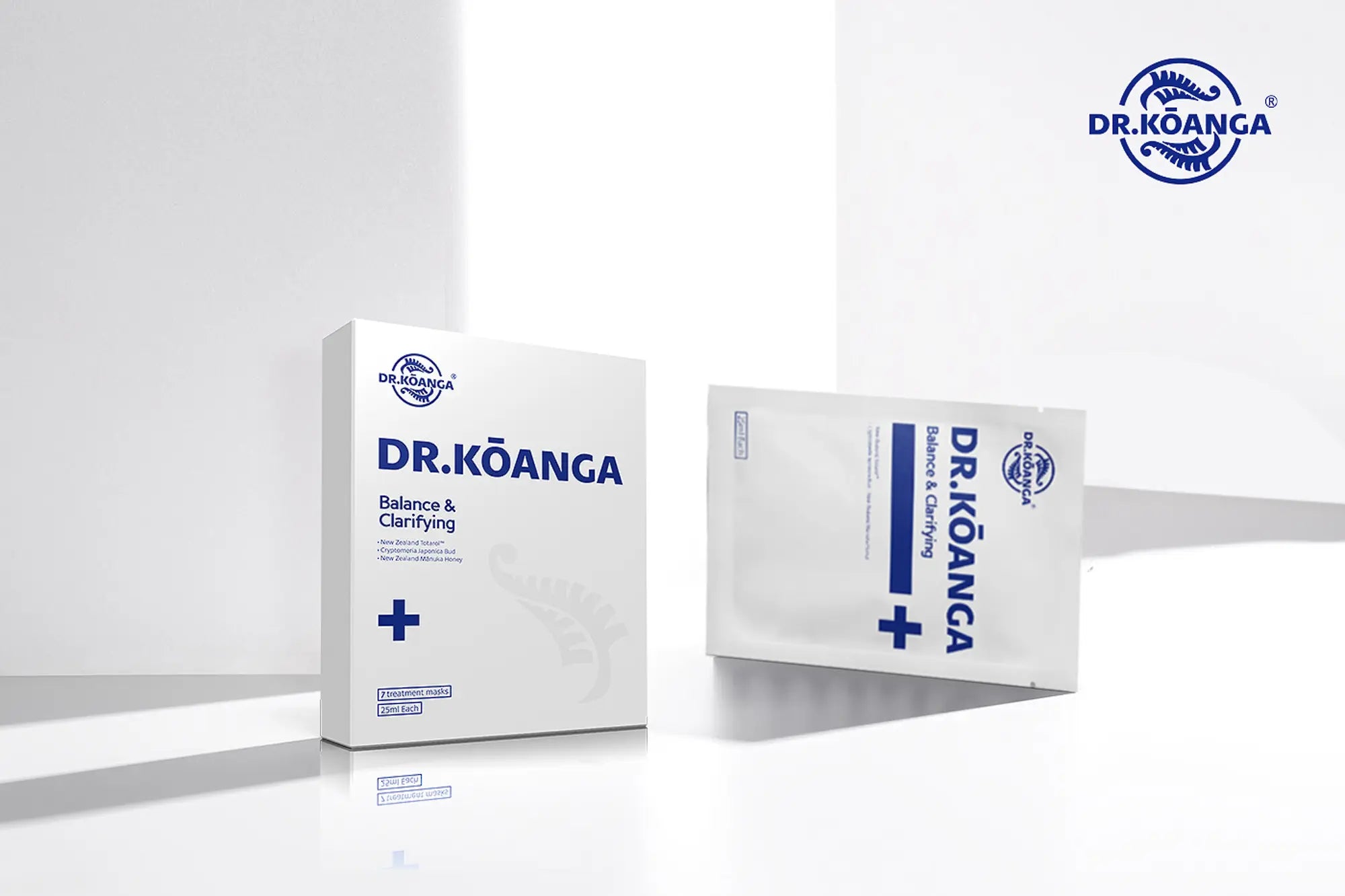 Dr.Kōanga Balance & Clarifying sheet mask (7 pieces) Dr.Kōanga