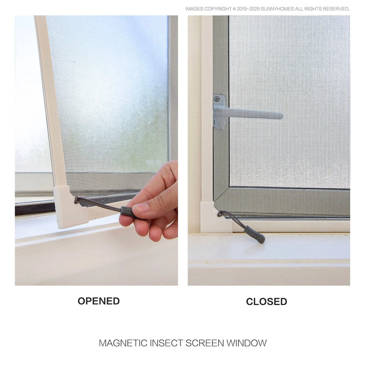 Magnetic Insect Screen For Windows SunnyHomes